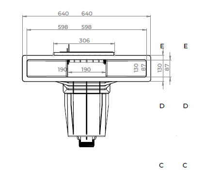 Skimmer Hayward Infinity - IOT-POOL