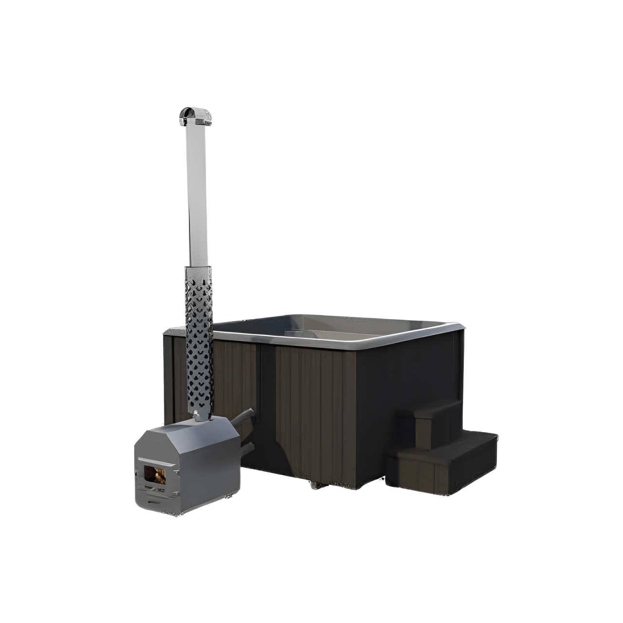 Spa exterior DELUXE CUBE - IOT-POOL