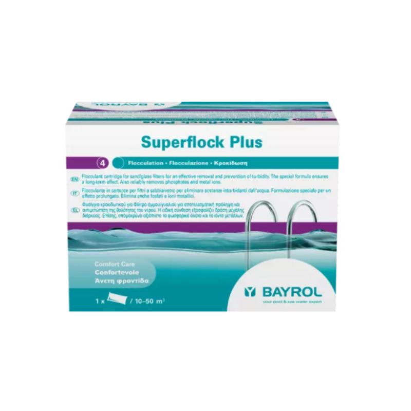 Superflock Plus floculante cartuchos 1 Kg