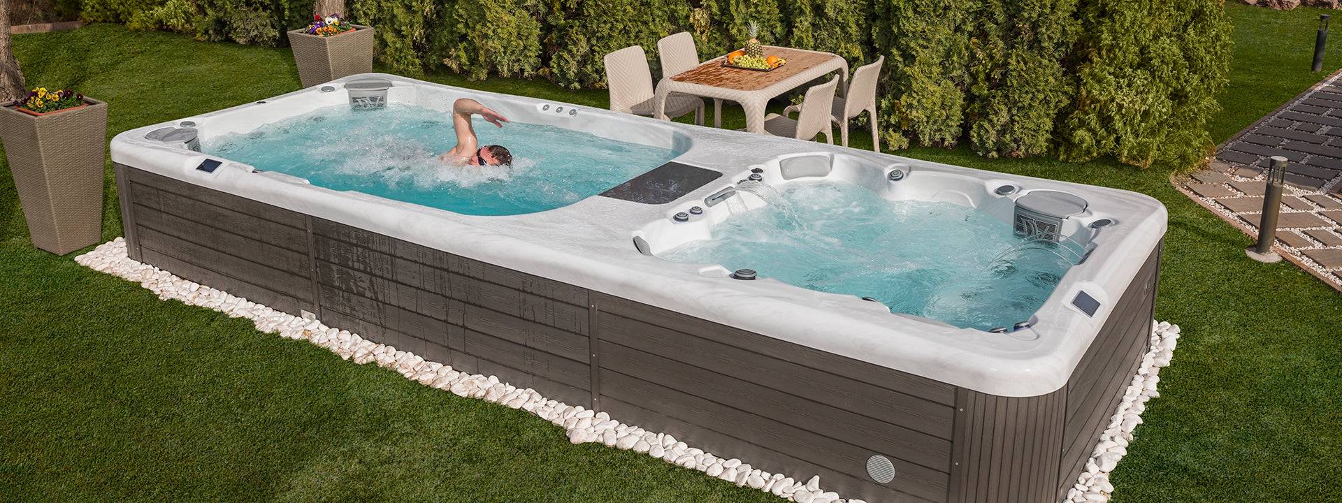 SWIM SPA RIO GRANDE W-FLOW Life - 6 Lugares - IOT-POOL
