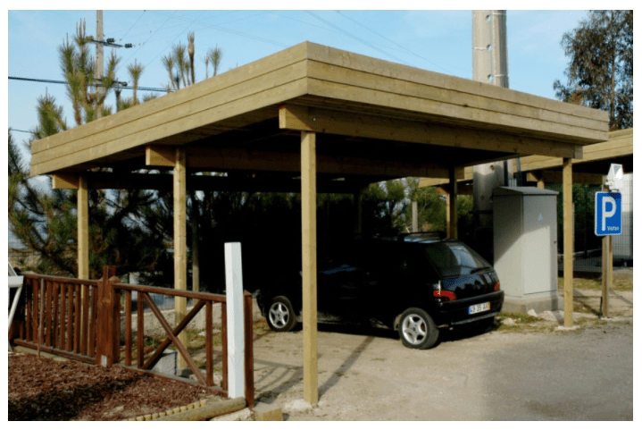 Telheiro com Platibanda - IOT-POOL