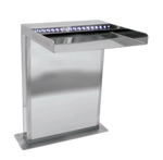 Cascata com cromoterapia em aço Inox AQA 111O-CR