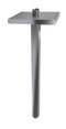 Suporte de teto quadrado Inox AQA STC