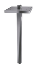 Suporte de teto quadrado Inox AQA STC