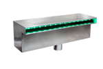 Cascata com cromoterapia em aço Inox AQA 105CR