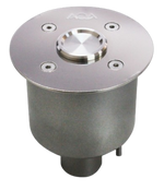 Caixa estanque + tampa decorativa Inox AQA 132E/132ELED