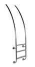 Escada Inox AQA E-2