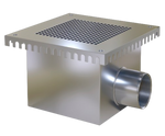 Ralo quadrado Inox AQA-SCAV/AQA-SCAVL