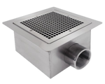 Ralo quadrado Inox AQA-SC/AQA-SCL