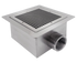 Ralo quadrado Inox AQA-SC/AQA-SCL