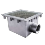 Ralo quadrado Inox AQA-SC/AQA-SCL