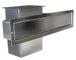 Skimmer retangular Inox AQA-SKRC/AQA-SKRCL