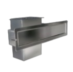 Skimmer retangular Inox AQA-SKRC/AQA-SKRCL