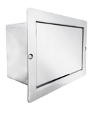 Rodeador para skimmer com porta basculante Inox AQA-BF-SK