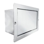 Rodeador para skimmer com porta basculante Inox AQA-BF-SK