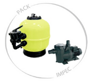 Conjunto (pack Impac) Filtração + bomba - IOT POOL