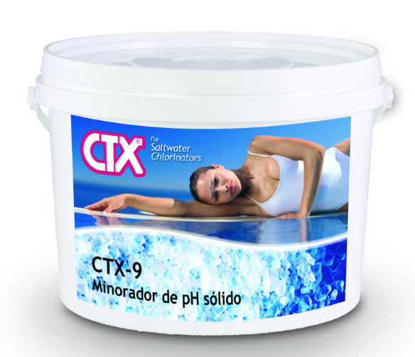 CTX-9 pH- Sólido . Especial Electrolise de sal (pH menos) - IOT POOL