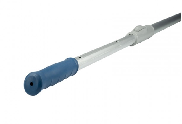 Limpeza Manual BLUE LINE . Vara aluminio, suporte e doseador (dosificador) . fixação clip - IOT POOL