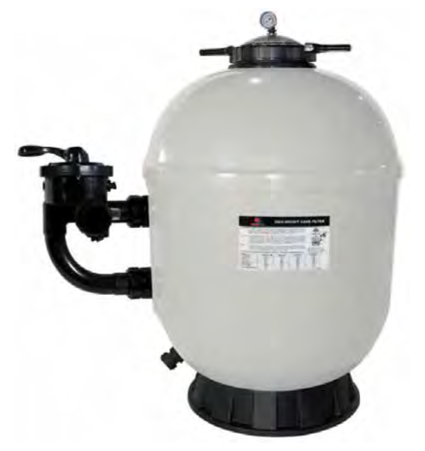 Laminated sand filter Superpool II. SCP