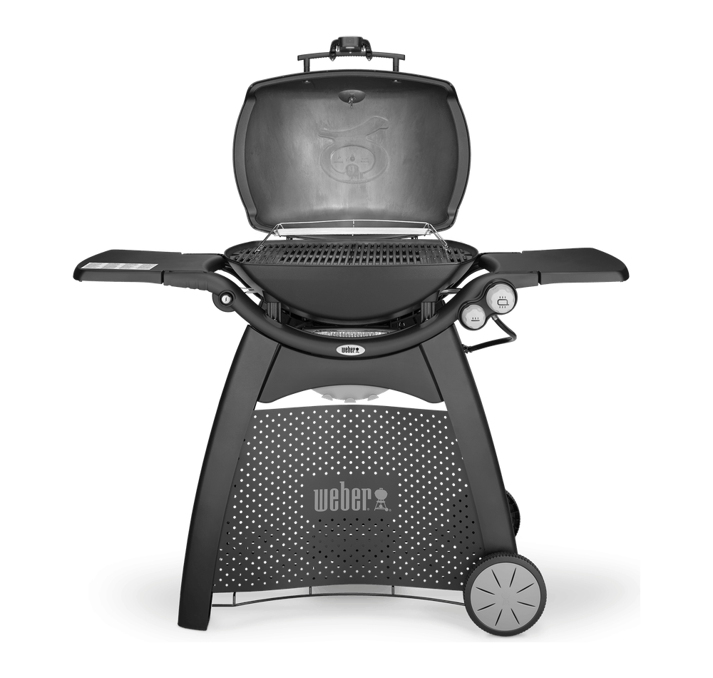 Weber Q 3200 zwarte gasgrill - met grill