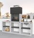 Moderne modulaire grill Maia-serie