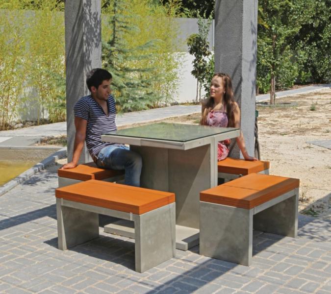 Concrete Living Table