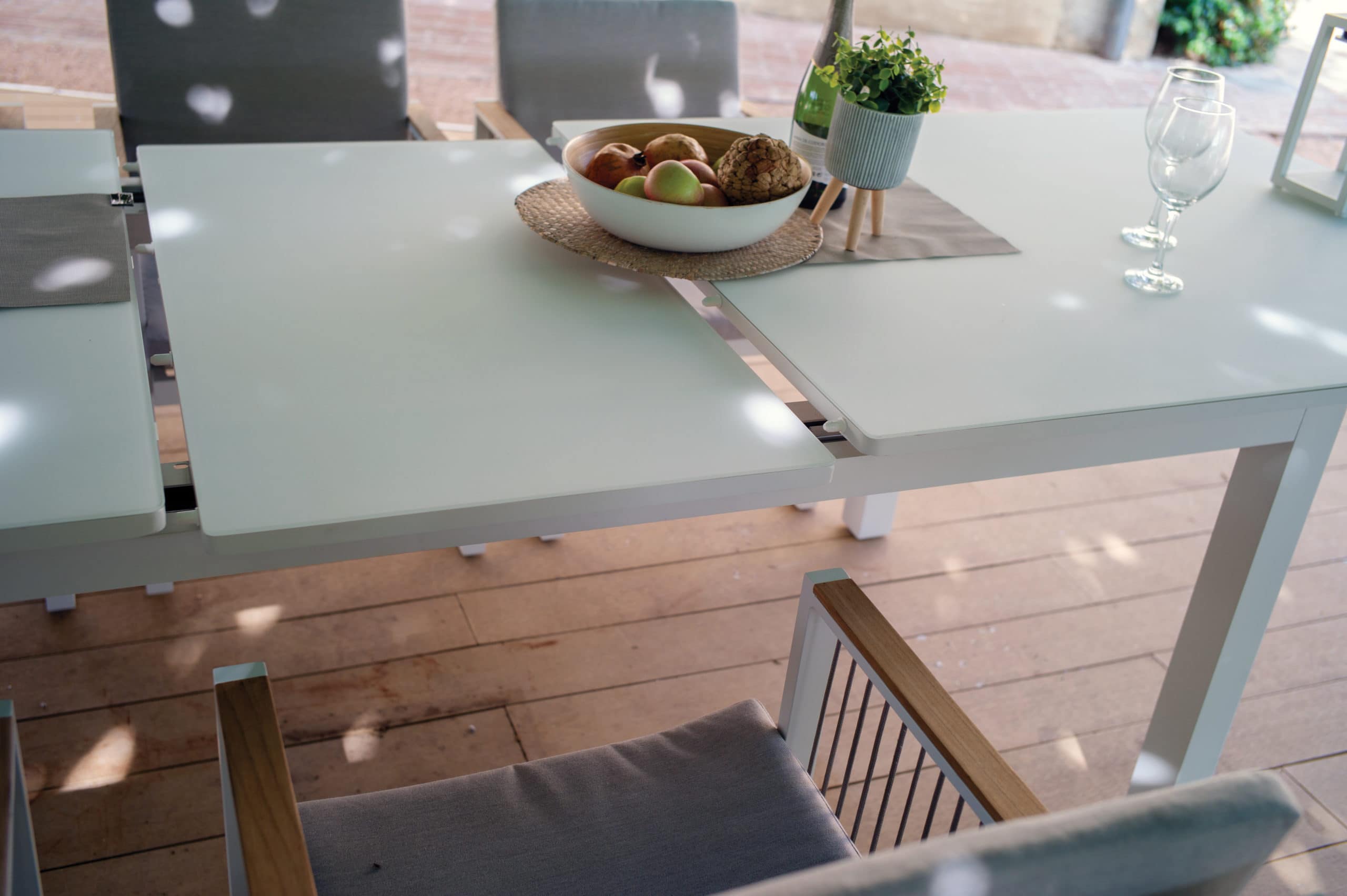 Table extensible en aluminium THOR