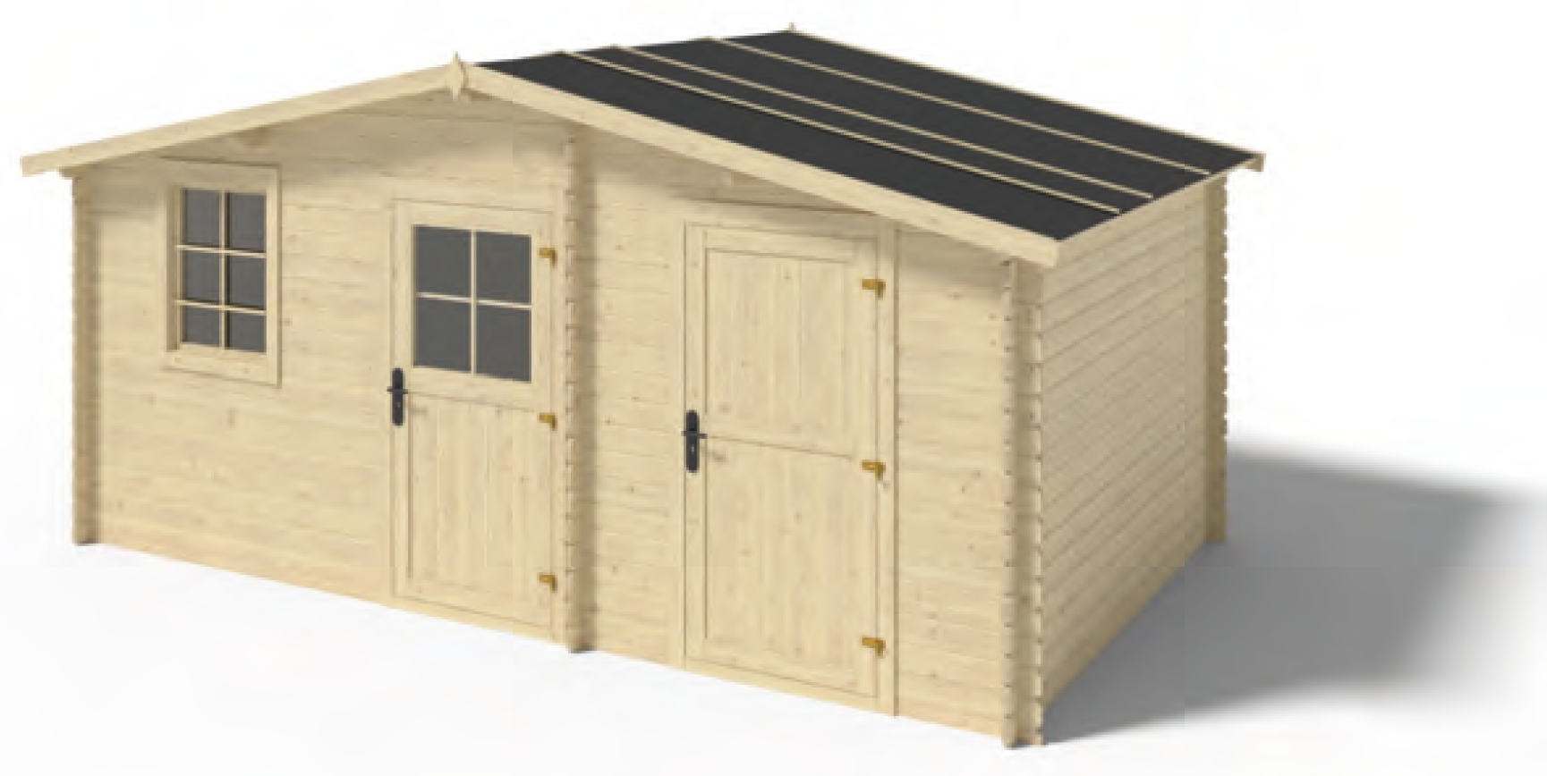 Mont Fort Garden Shelter with porch option 528 x 323 x 246 cm