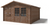 Everest Garden Shelter with porch option 400 x 400 x 252 cm