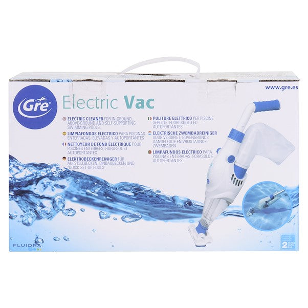 Batteriebetriebener elektrischer Staubsauger ELECTRIC VAC - Eingelassener Pool