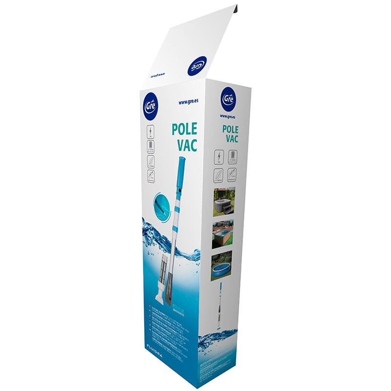 POLE VAC Battery Electric Vacuum Cleaner for SPA and Pool