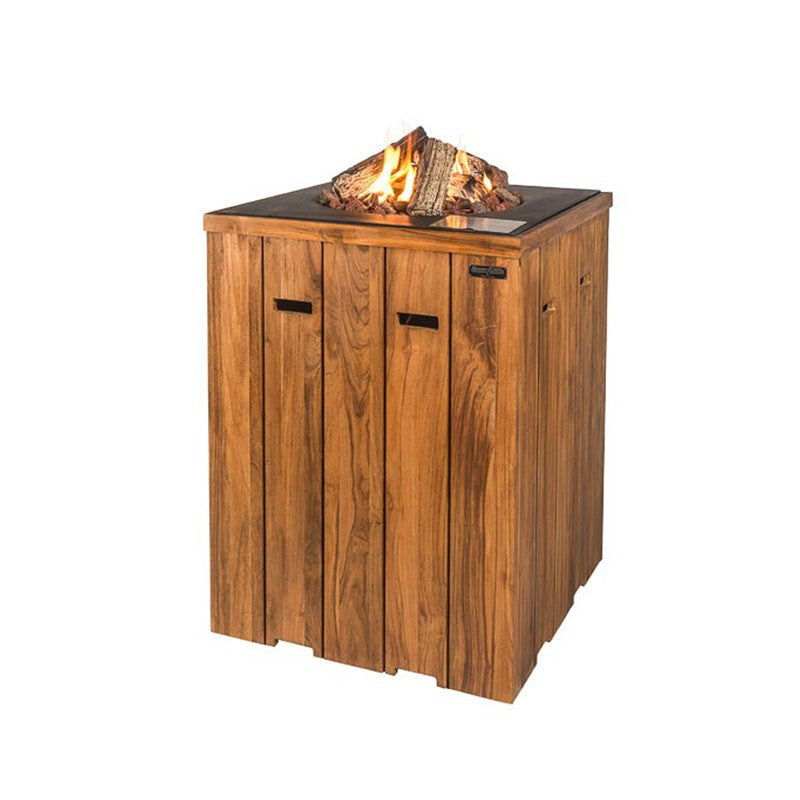 Bruciatore Bartable in legno di teak