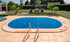 Cubierta isométrica de verano de 180 y 400 μ para piscinas enterradas
