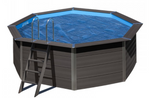 Couverture d'été isométrique 400μ pour les piscines en composite