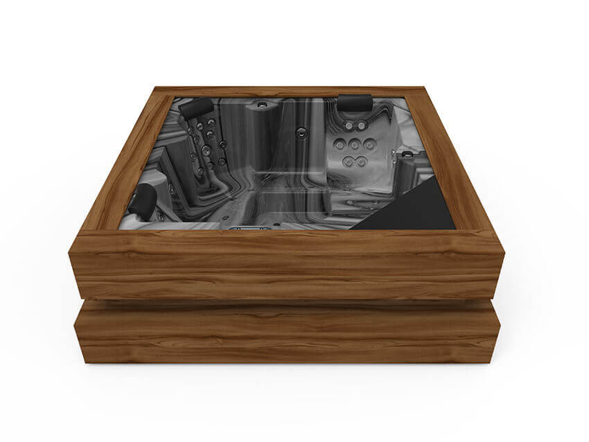SPA / JACUZZI CUBE ERGO - GAMA EXCLUSIVE - IOT-POOL