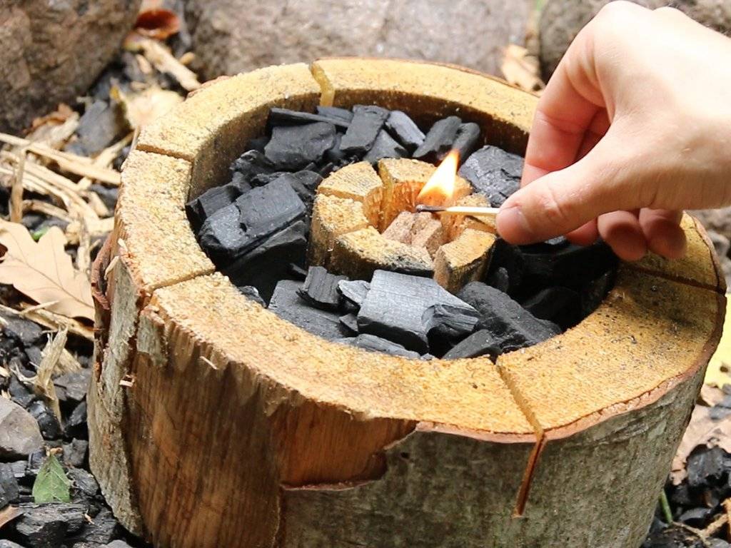 Ecogrill Biologisch abbaubare Holzkohle - Outdoor-Lösung