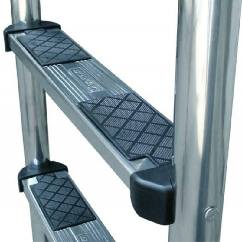 Ladder with Stepped Mixed Handrail 