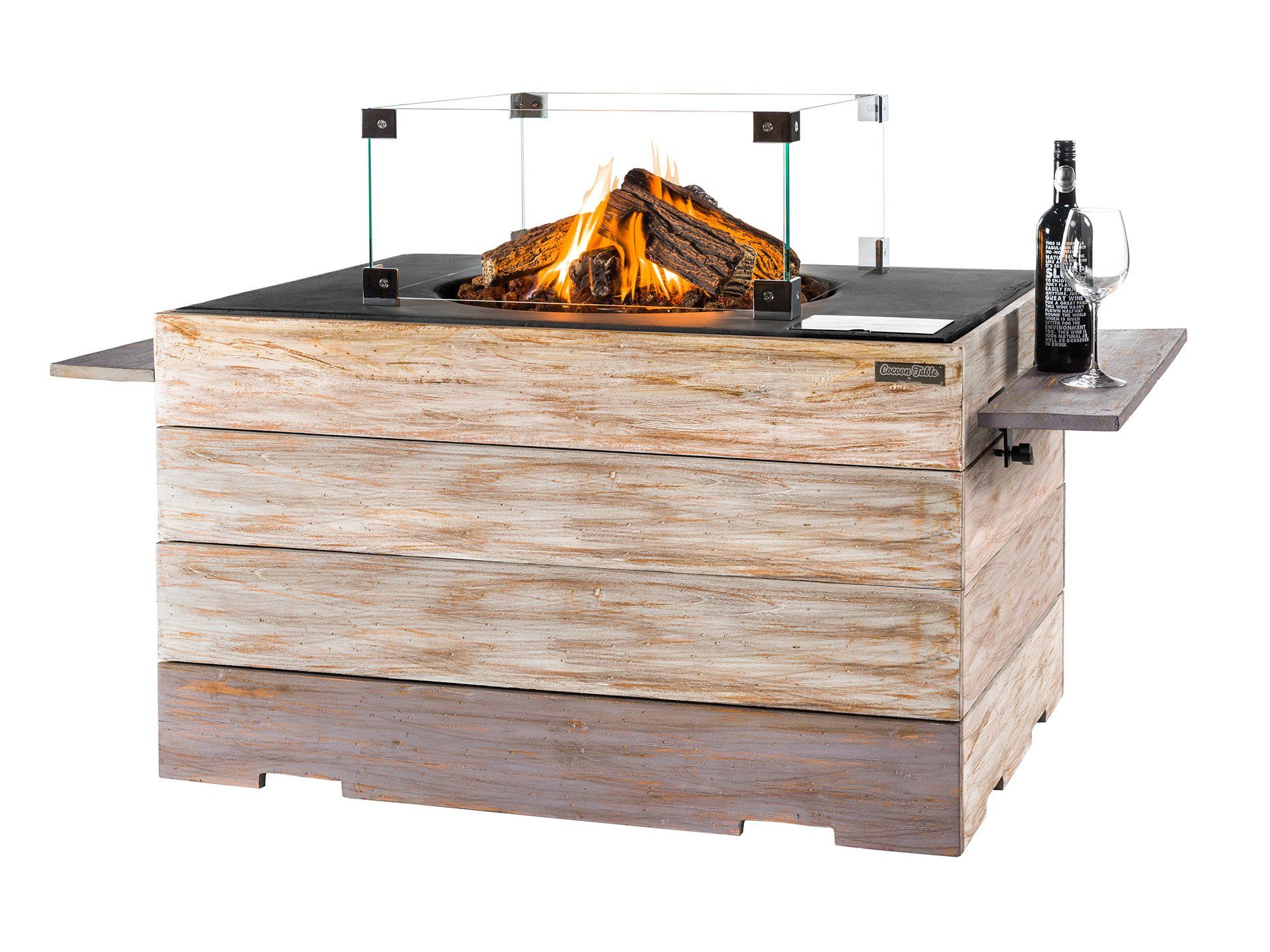 Nice & Nasty Lounge & Dining Teak Wood Burner