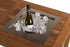 Ingebouwde tafelmodel wijnkoeler