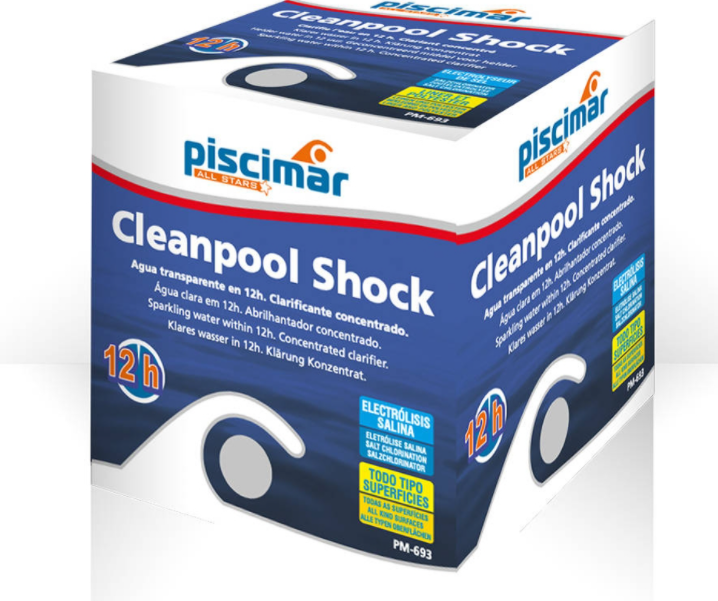 PM-693 CLEANPOOL SHOCK - Pastilhas de tratamento de choque