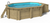 Aufgeständertes/unterirdisches Schwimmbad - Holz (Oval) Bol - 4,8 x 3,3 x 1,2m