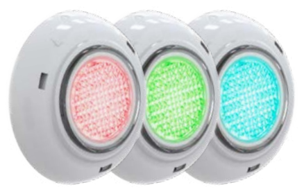 Projetores LED RGB Série Slim Mini- betão/liner - Bluezone