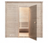 Mont Blanc houten sauna met glazen deur